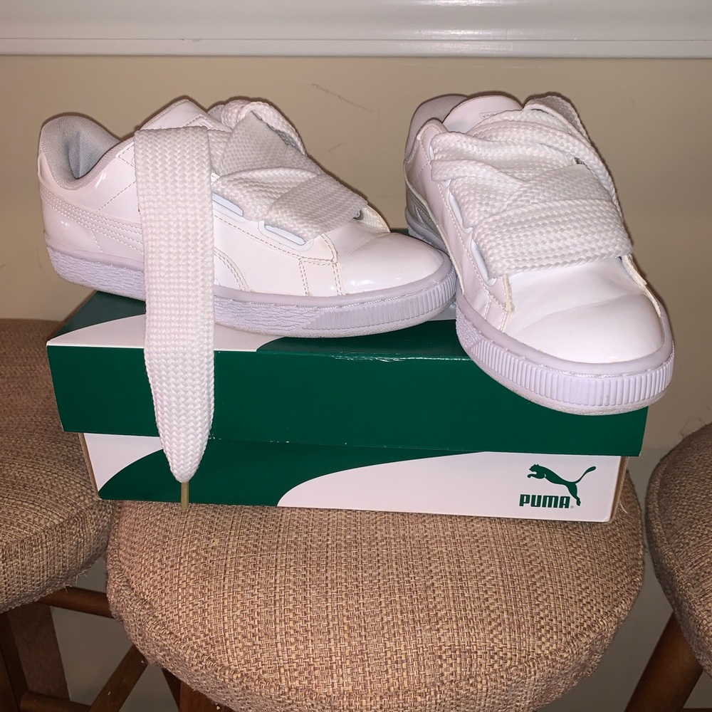 Puma Roma Heart Basketweaver SZ 5 1/2 Women’s